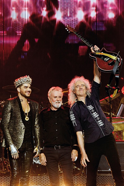 QUEEN + ADAM LAMBERT（クイーン＋アダム・ランバート）、ライヴ