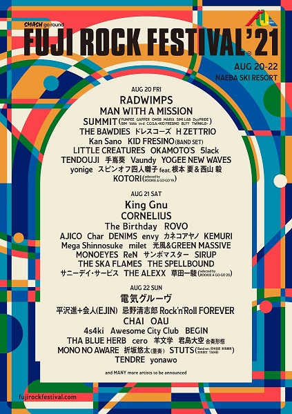 FUJI ROCK FESTIVAL '21