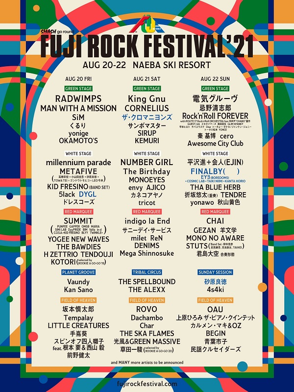 FUJI ROCK FESTIVAL'21