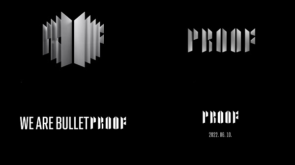 BTS、ニュー・アルバムのタイトルが「Proof」に決定。ロゴ・トレーラー 