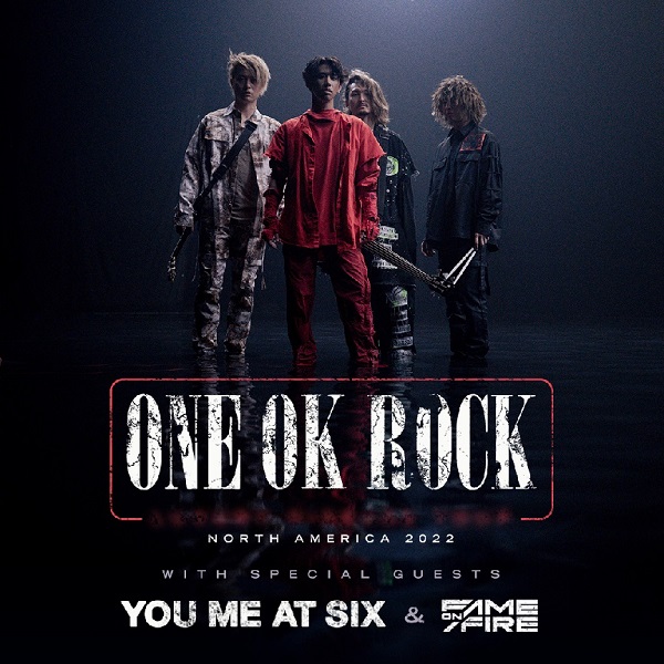 One Ok Rock Luxury Disease 北米ツアーライブ Tour