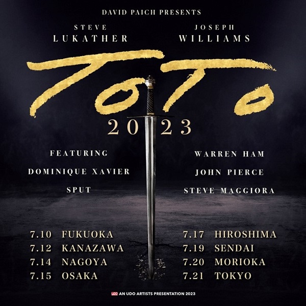 TOTO（トト）、7月に4年ぶりのジャパン・ツアー開催決定 - TOWER RECORDS ONLINE