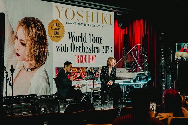 YOSHIKI、クラシカル・ワールド・ツアー開催決定。最新シングル 