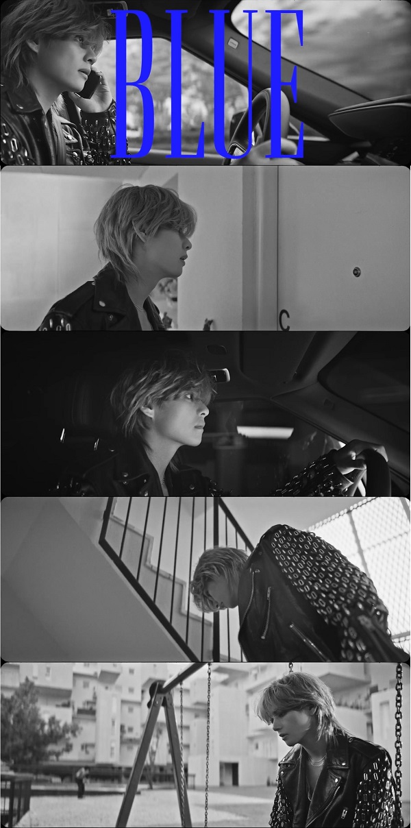 V（BTS）、初のソロ・アルバム『Layover』より“Blue”MV公開 - TOWER 