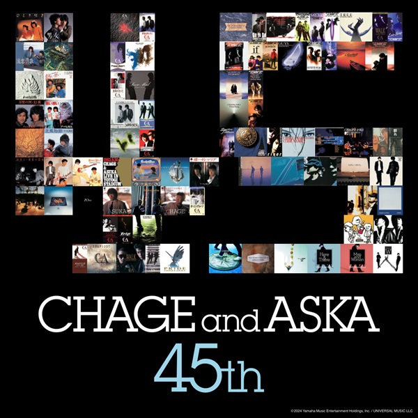 CHAGE and ASKA、デビュー45周年記念して全楽曲サブスク解禁 - TOWER RECORDS ONLINE