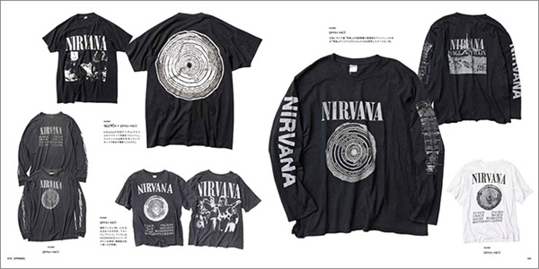 NIRVANA（ニルヴァーナ）の超希少ヴィンテージTシャツ・コレクション200枚掲載した書籍「NIRVANA T-SHIRT BOOK HOW  LOWNG?」発売 - TOWER RECORDS ONLINE