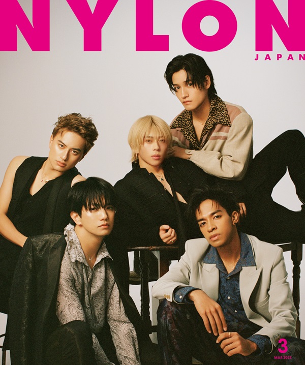 Aぇ! group、「NYLON JAPAN 2025年3月号」で「NYLON」初登場＆初表紙飾る - TOWER RECORDS ONLINE