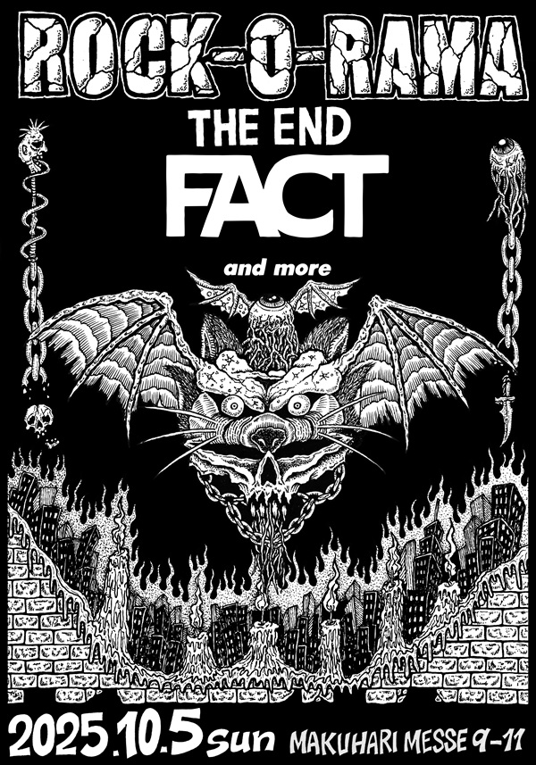 ミュージシャン JSFxROCK-O-RAMA-THE END FACT The BONEZ The BONEZ on X: