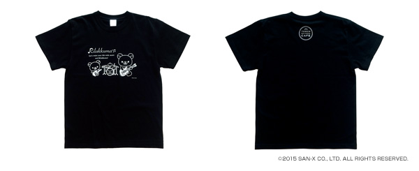 RILAKKUMA × TOWER RECORDS CAFE コラボTシャツ 2015