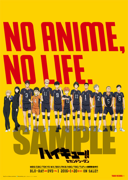 NO ANIME, NO LIFE.vol.25 TOWERanime ♡ ハイキュー!! - TOWER 
