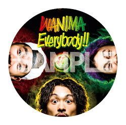 wanima everybody ストア cd ラベル