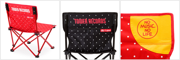 TOWER RECORDS×Coleman FUN CHAIR