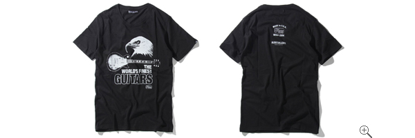 GibsonCustom Shop&times;RUDEGALLERY Tee