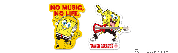 TOWER RECORDS×スポンジボブ
