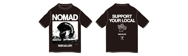 The BirthdayがRUDE GALLERYとコラボした「NOMAD」ツアーTシャツを発売 ...