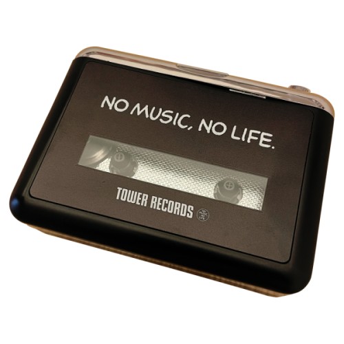 TOWER RECORDS カセットプレーヤー NO MUSIC, NO LIFE. 2