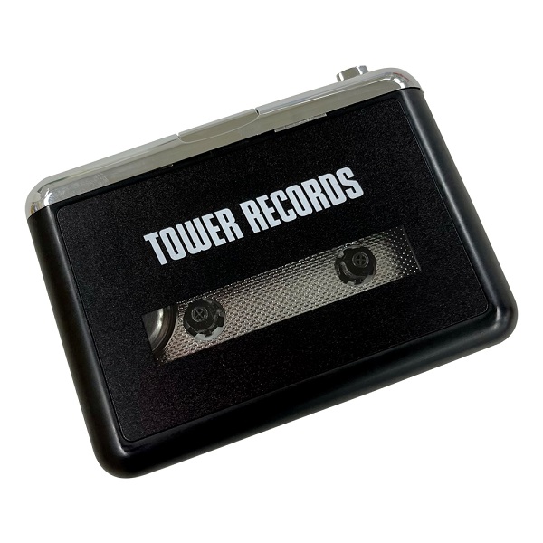 TOWER RECORDSオリジナルのカセットプレーヤー、外出先でもカセット 