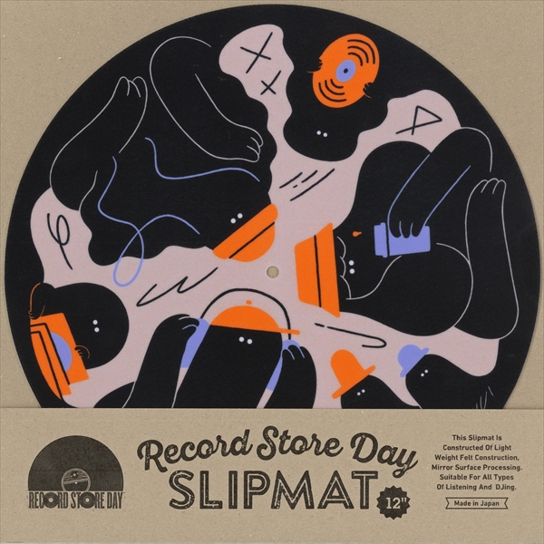 EMU × RECORD STORE DAY 2023　12” SLIPMAT/オレンジ