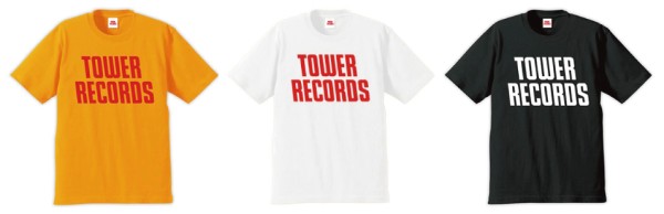 ライブや普段使いに！タワーレコードのロゴ入りTシャツ - TOWER 