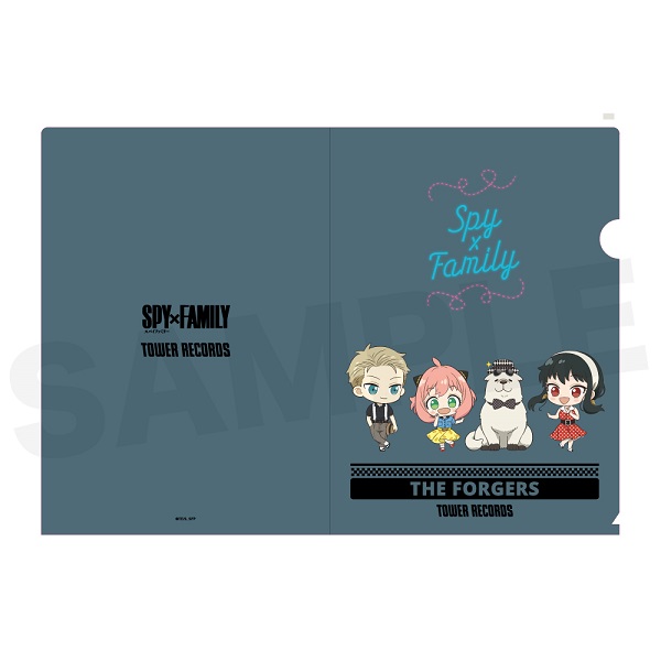『SPY×FAMILY』 × TOWER RECORDS A4クリアファイル2枚セット2
