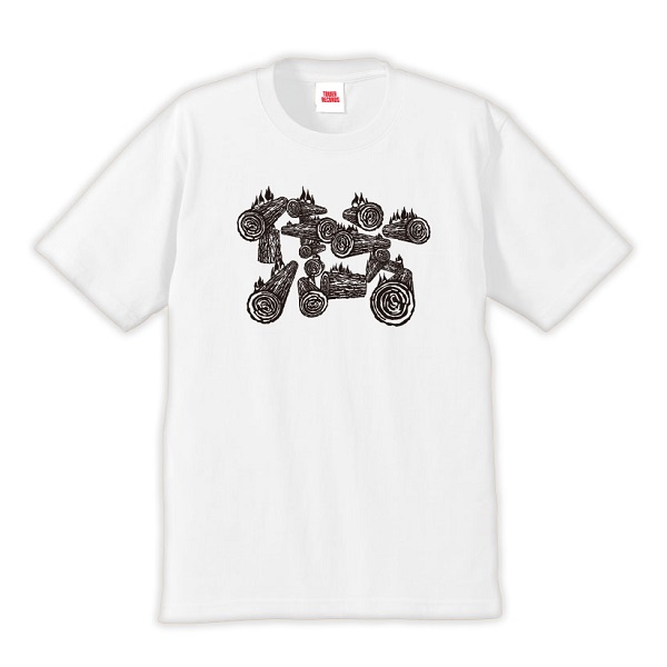 風とロック芋煮会2023 × TOWER RECORDS Tシャツ M/L/XL White 1