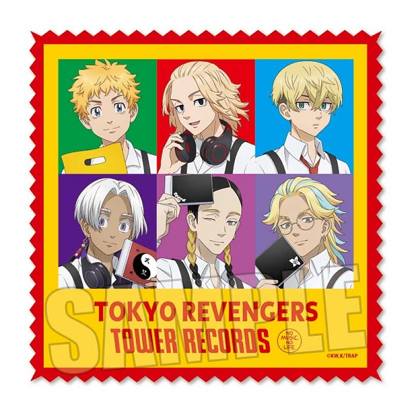 	東京リベンジャーズ × TOWER RECORDS マイクロファイバータオルA