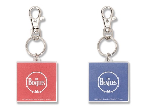 The Red and Blue Album Acrylic Keychain Set Back
