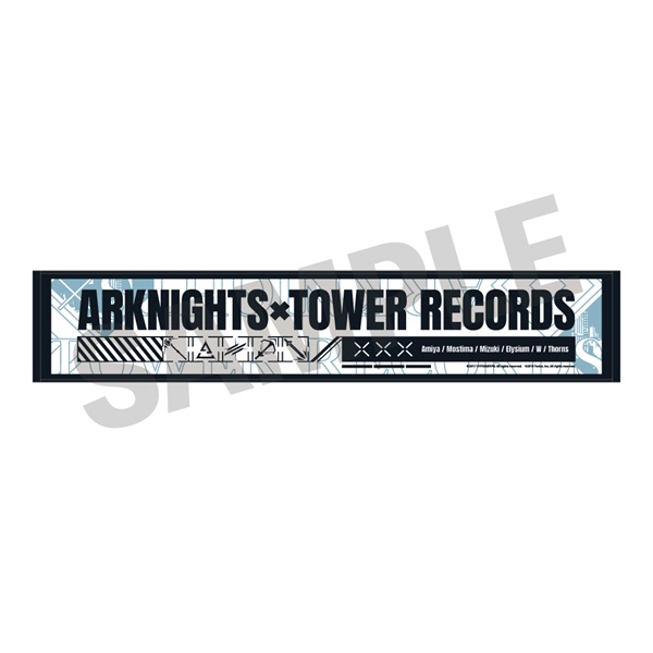 「ARKNIGHTS×TOWER RECORDS」Special Session コラボグッズ 