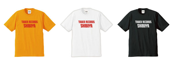 WEARTHEMUSIC「TOWER RECORDS SHIBUYA T-shirt ver.2」 - TOWER