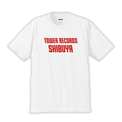 TOWER RECORDS SHIBUYA T-shirt ver.2 White