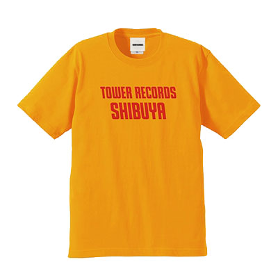 TOWER RECORDS SHIBUYA T-shirt ver.2 Yellow