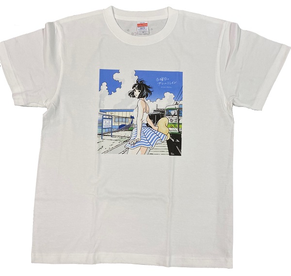 so nice/RYUTist×江口寿史『日曜日のサマートレイン Tシャツ』 S/M/L/XL Back