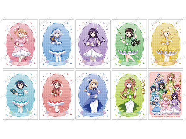 描き下ろし 魔法少女ver. A3マット加工ポスター(全10種)