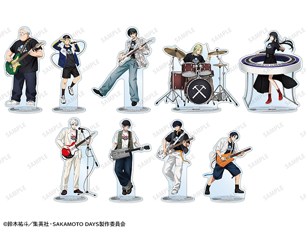 描き下ろし ロックバンドver. BIGアクリルスタンド(全9種)