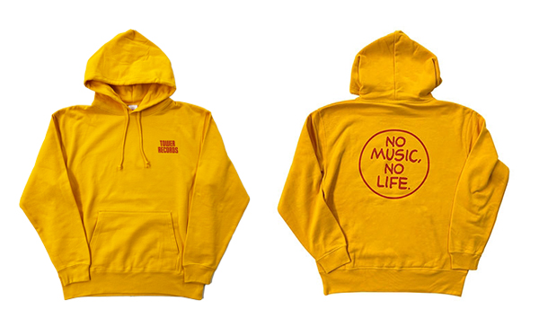 冬物アパレル_パーカー イエロー