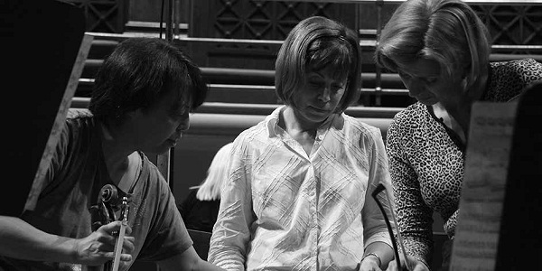 堀米ゆず子録音風景