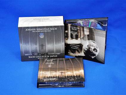 BCJバッハ8大宗教曲BOX展開写真