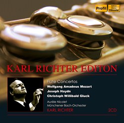 Profil カール・リヒター・エディション最新作～フルート協奏曲集