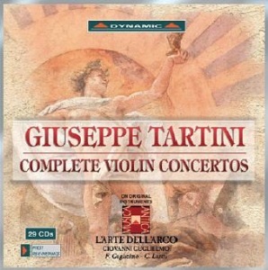 タルティーニの真骨頂～ヴァイオリン協奏曲、出版された125曲全てを収録したBOX登場！(29枚組) - TOWER RECORDS ONLINE