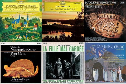 DG,DECCAアナログ名盤LP復活