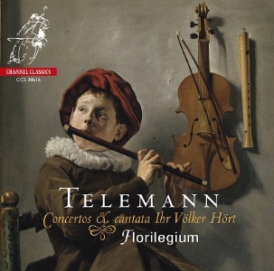 フロリレジウム結成25周年記念、ボーナスCD付き～テレマン協奏曲集(2枚