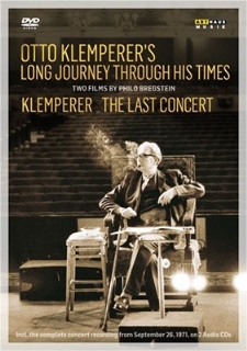 クレンペラーの貴重なドキュメンタリーとラストコンサートの映像がDVD+