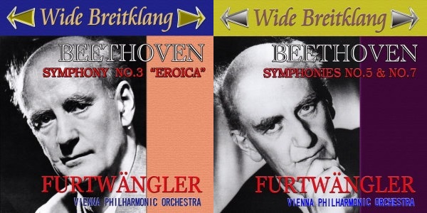 フルトヴェングラーのベートーヴェン第3、5、7番がオタケンよりワイド