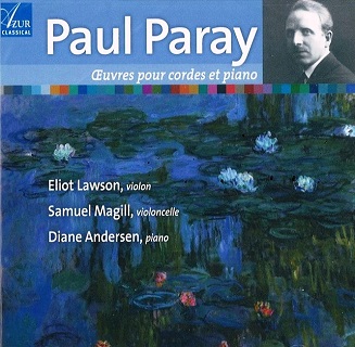 パレー：弦楽器とピアノのための作品集