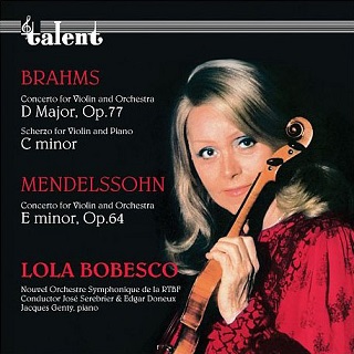 ローラ・ボベスコの音盤初レパートリー、ブラームスのヴァイオリン 