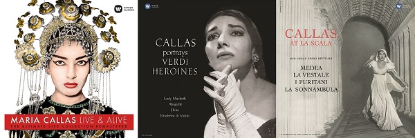 絶対的ディーヴァ”マリア・カラスの名唱3タイトルが180グラムLP