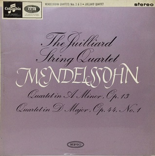 ジュリアードのメンデルスゾーン