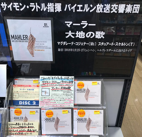 マーラー: 大地の歌