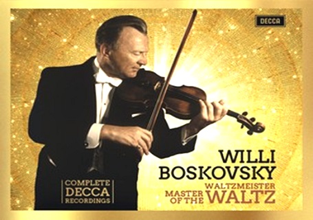 空前絶後のBOX化！『ウィリー・ボスコフスキー/デッカ録音全集』(50CD+2DVD) - TOWER RECORDS ONLINE
