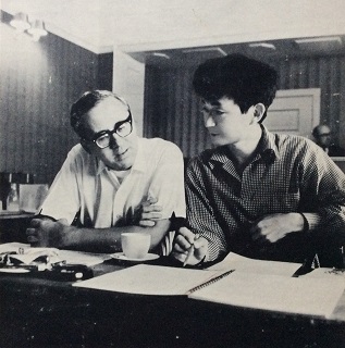 レナード・ペナリオと小澤征爾（1965年）